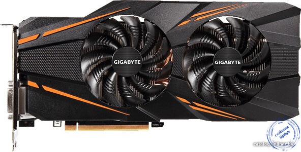 видеокарт Gigabyte GeForce GTX 1070 Windforce OC